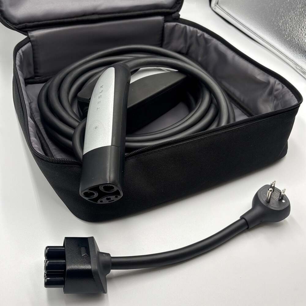 Tesla OEM Gen 2 Mobile Connector Original EV Charger with Case and Adapters